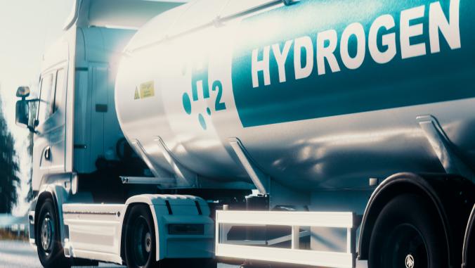 hydrogen fuel truck