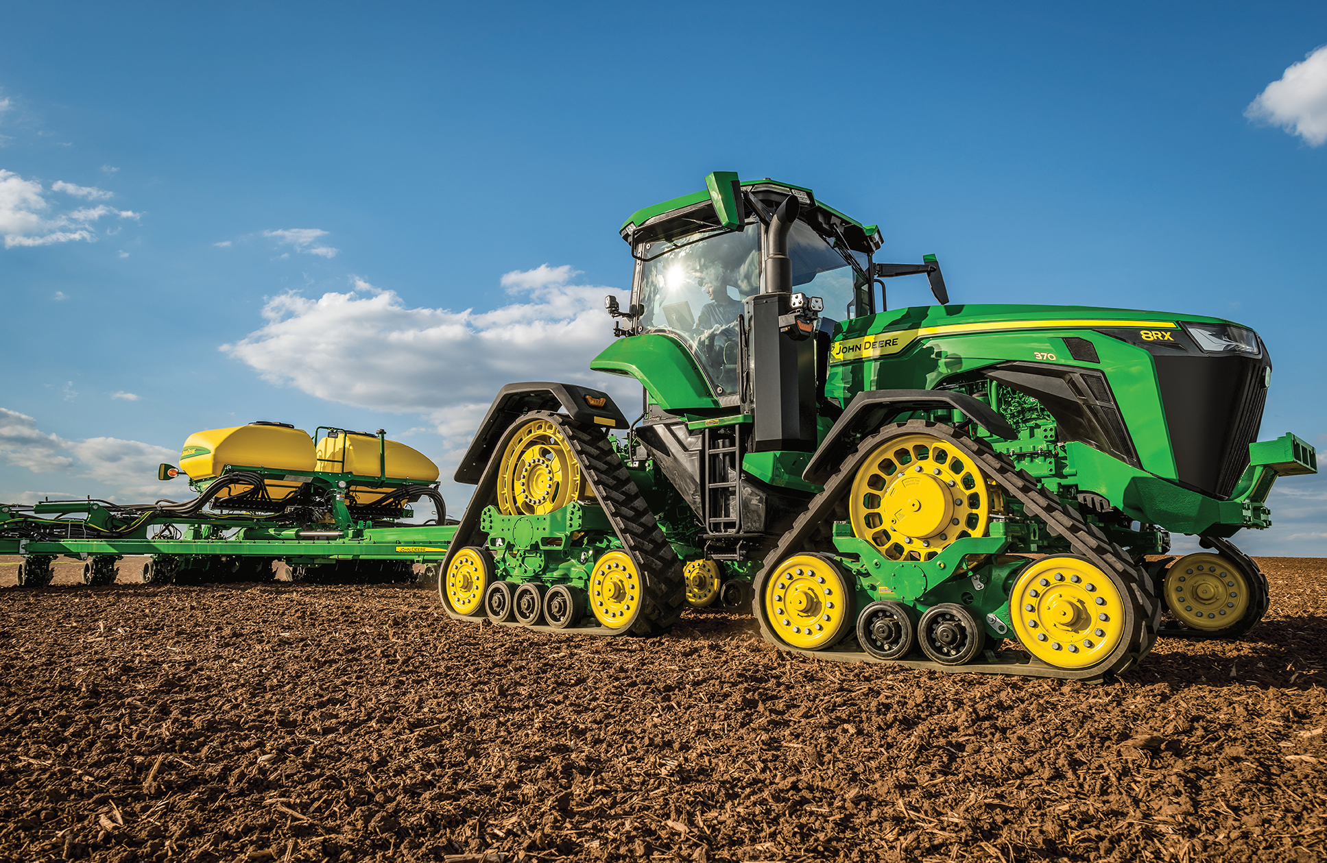 John Deere Tractor和Planter