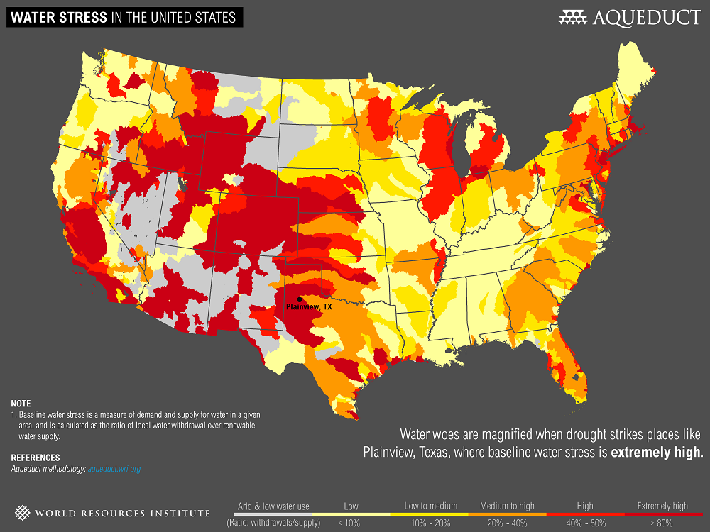 WRI Aqueduct Infographic