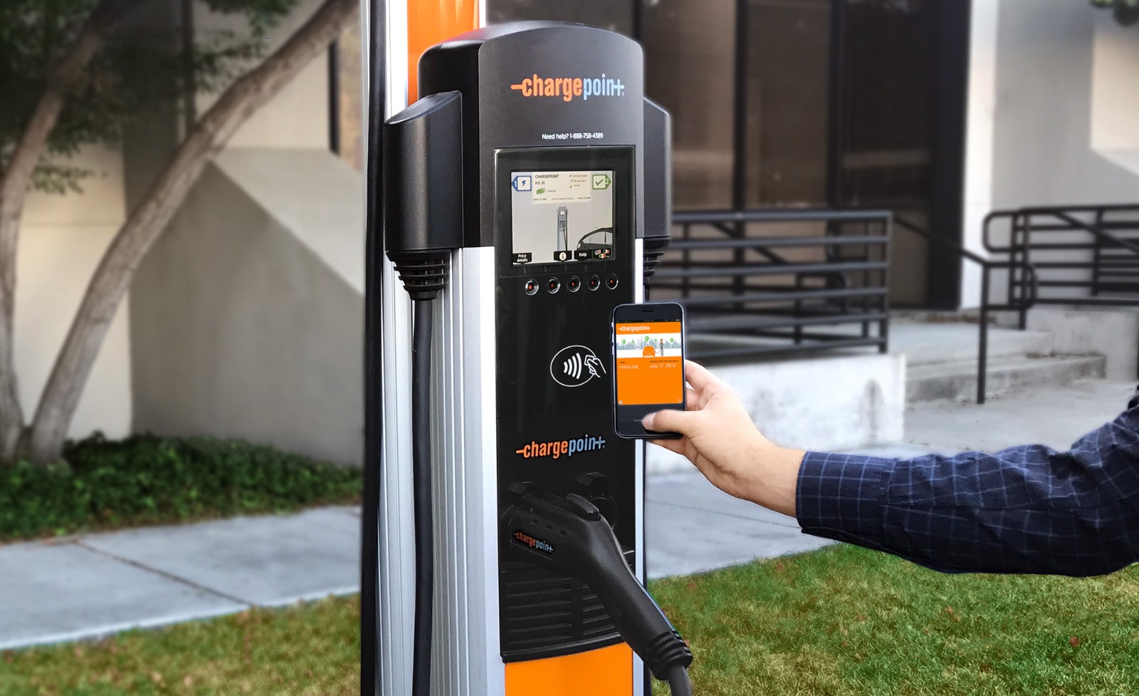 ChargePoint电动汽车充电站